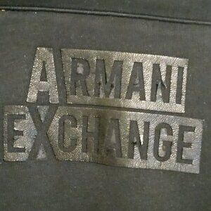 Armani Exchange Men's Black Joggers